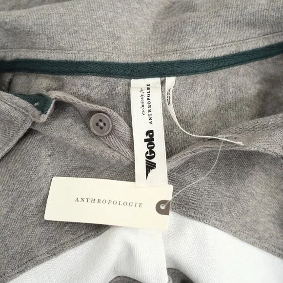 Gola x Anthropologie Team Jersey Mini Dress Floral Graphic Striped XS NWT 276464 - Picture 10 of 10